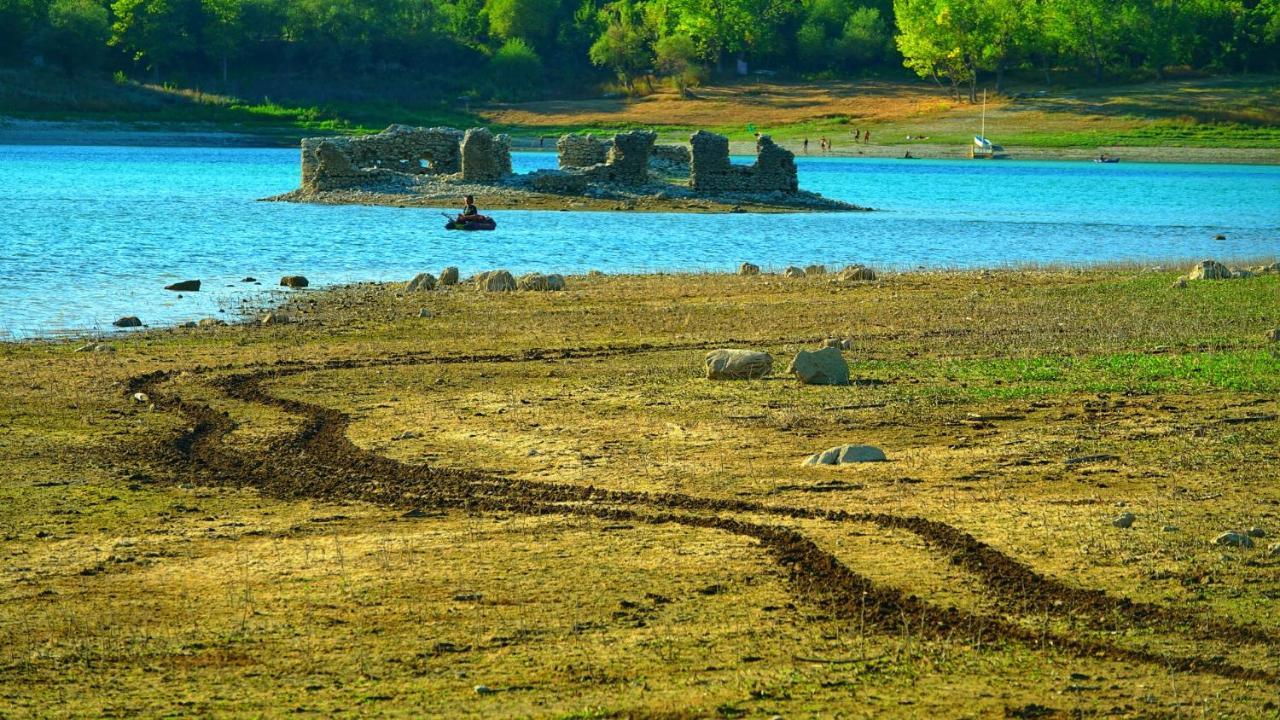 La Terrazza Sul Lago Turano Castel di Tora Kültér fotó